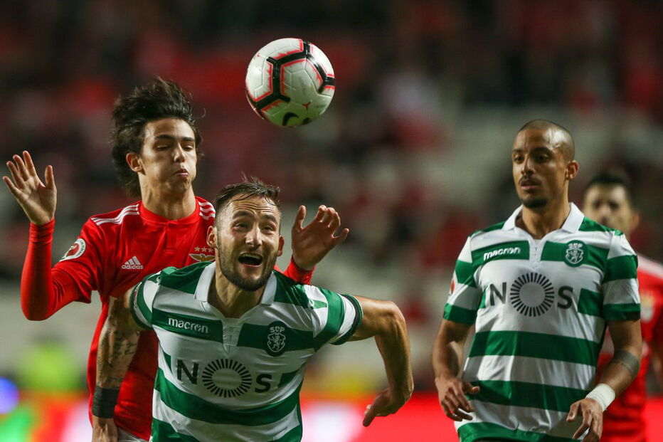  Momento do Benfica- Sporting da meia-final da Taça de Portugal
