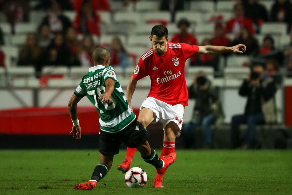  Momento do Benfica- Sporting da meia-final da Taça de Portugal