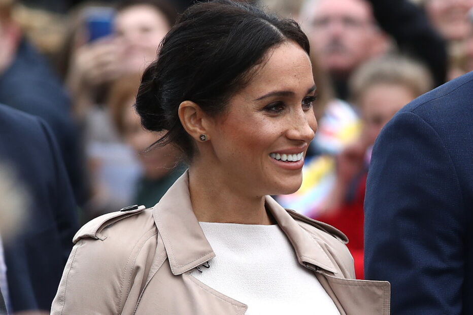 O pontapé real do bebé de Meghan e Harry