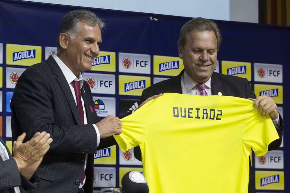 Carlos Queiroz apresentado como selecionador da Colômbia