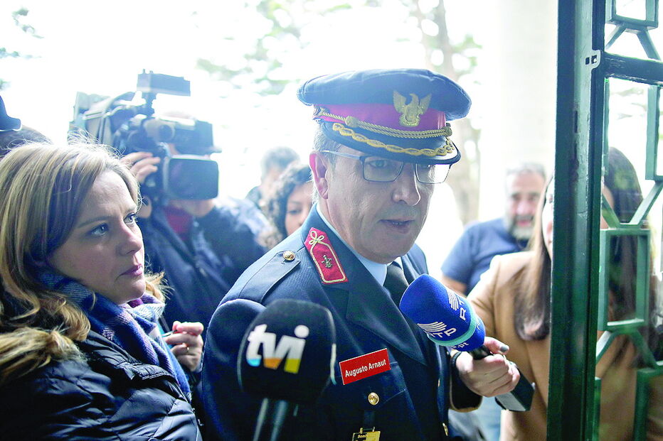 Augusto Arnaut, comandante  dos Bombeiros de Pedrógão Grande 