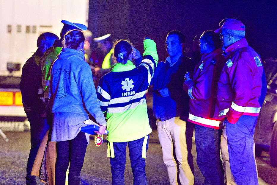 Avô e neta de 10 anos morrem em choque na A1