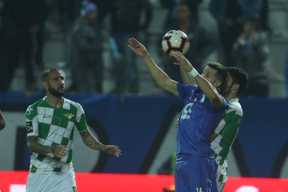 Momento do jogo Moreirense - FC Porto