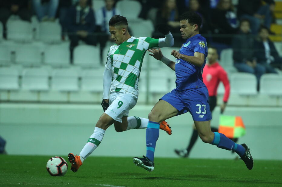 Momento do jogo Moreirense - FC Porto