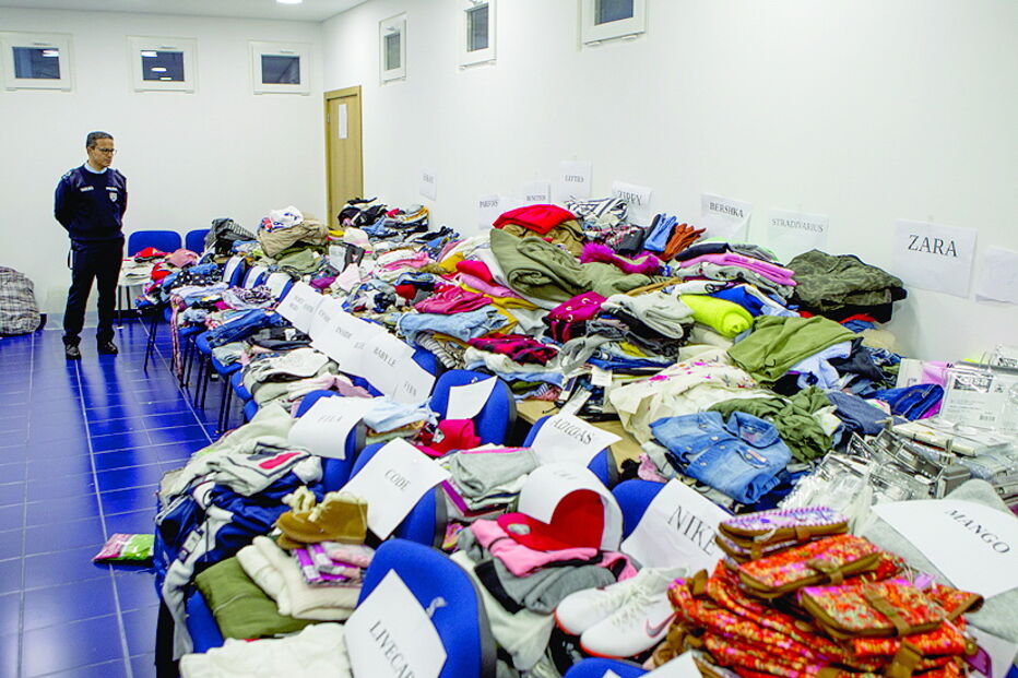 Milhares de peças recuperadas 