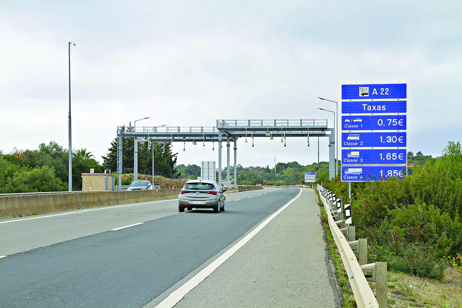 Portagens na A22