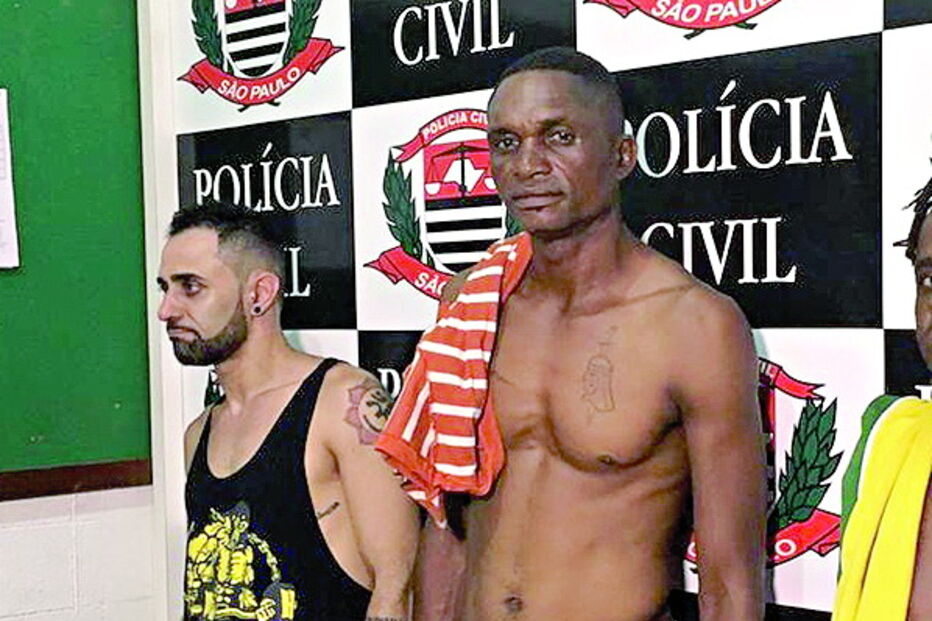 Marco Baião (à esq.) na esquadra