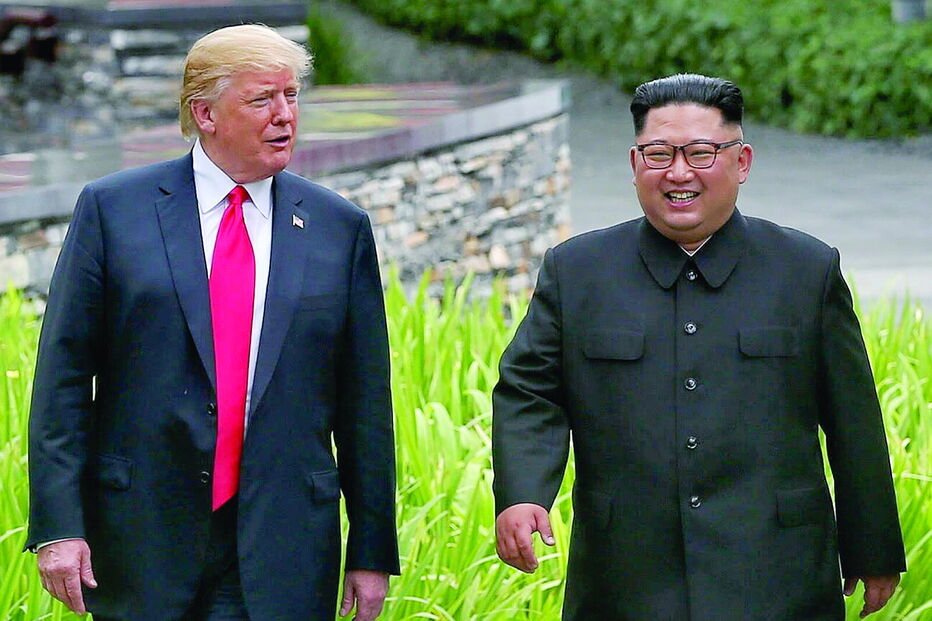 Donald Trump e Kim Jong-un