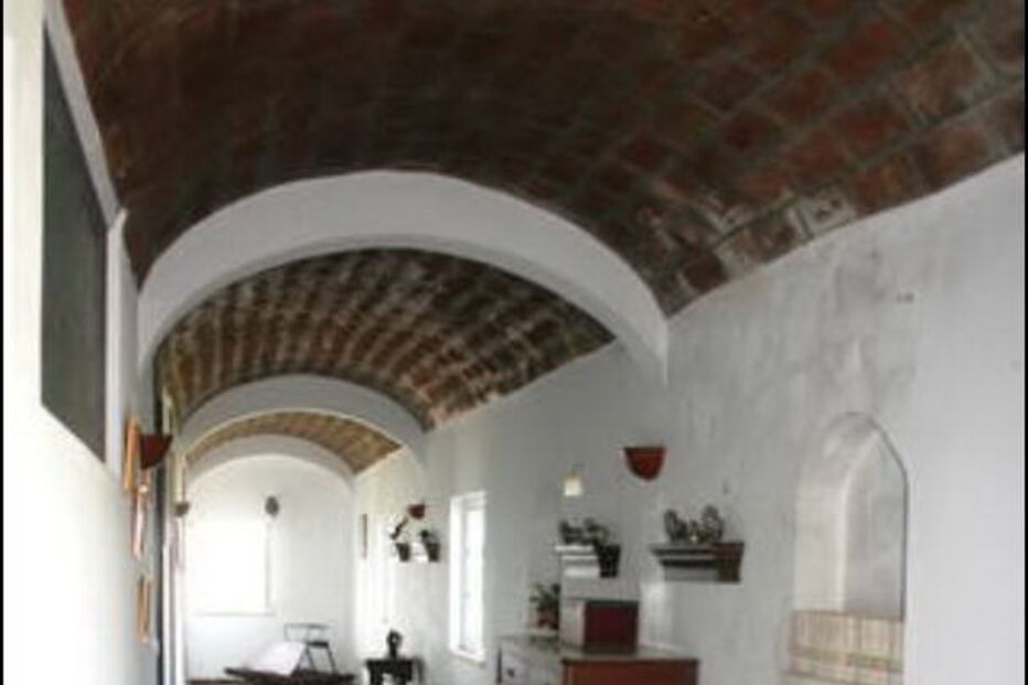 Vista geral da casa de Sofia Fava