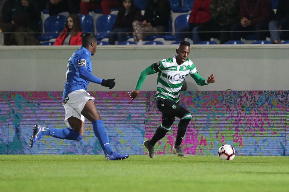 Lance do Feirense - Sporting a contar para a I Liga