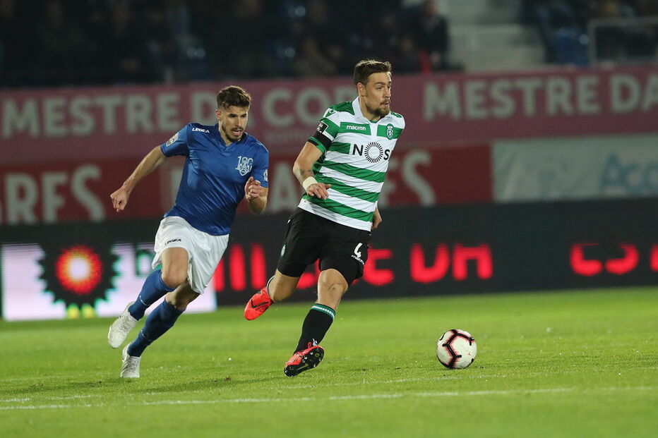 Lance do Feirense - Sporting a contar para a I Liga