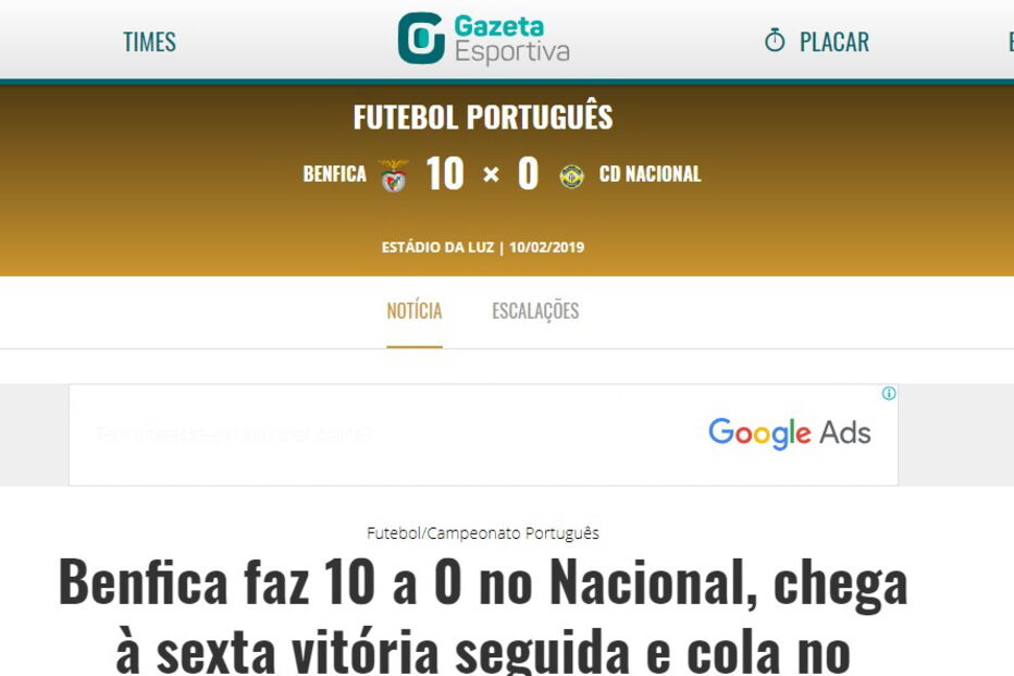 Gazete Esportiva, do Brasil