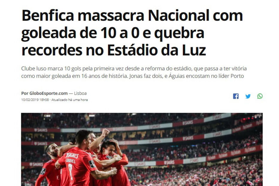 Globo Esporte, do Brasil