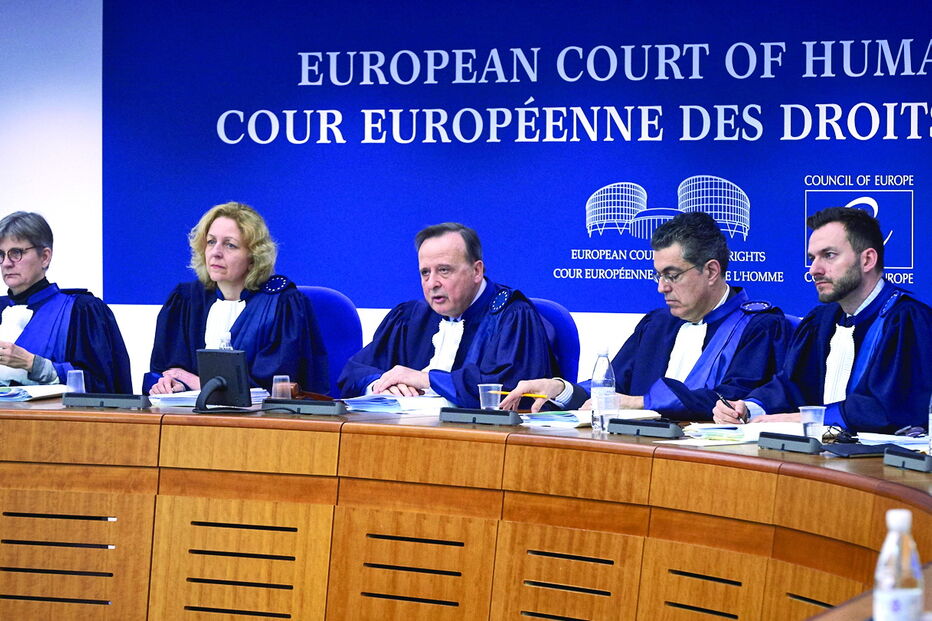 Tribunal Europeu dos Direitos do Homem instalado em Estrasburgo, França. 