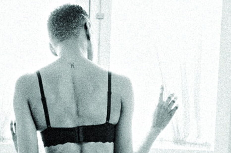 Sharam Diniz em lingerie  