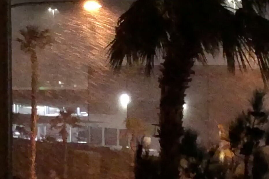 Imagens de neve em Las Vegas levam redes sociais à loucura