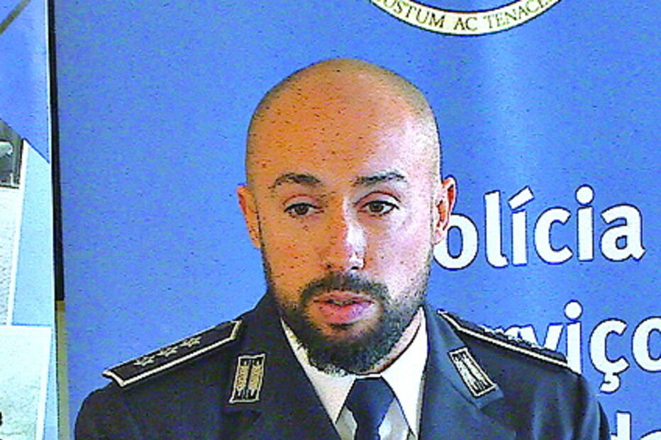 Dennis da Cruz, comissário da PSP  