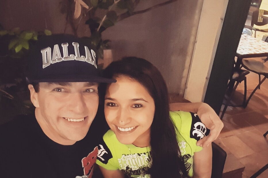 Terri Robinson e a família