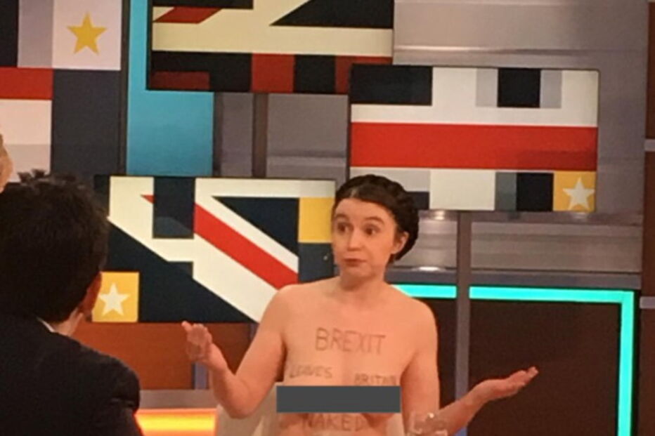 Economista despe-se em direto na televisão em protesto contra o Brexit