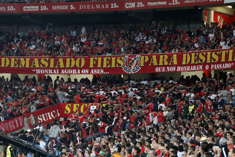 Adeptos do Benfica