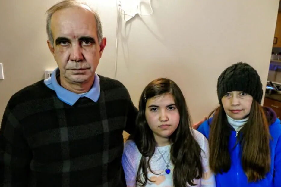 Luiz Bonito, a filha Ana Sofia, e a mulher, Sandra Suarez de Rodrigues vão ser deportados do Canadá para Portugal