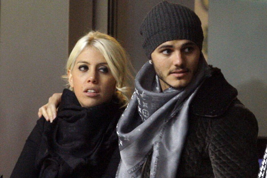 Icardi e a mulher, Wanda Nara