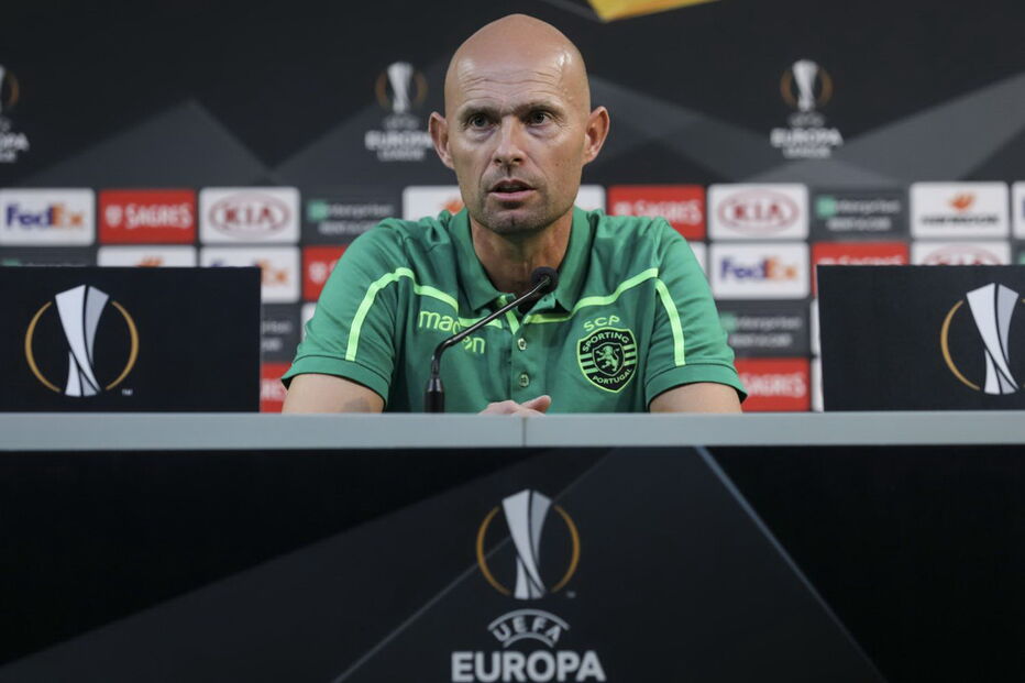 Marcel Keizer, treinador do Sporting