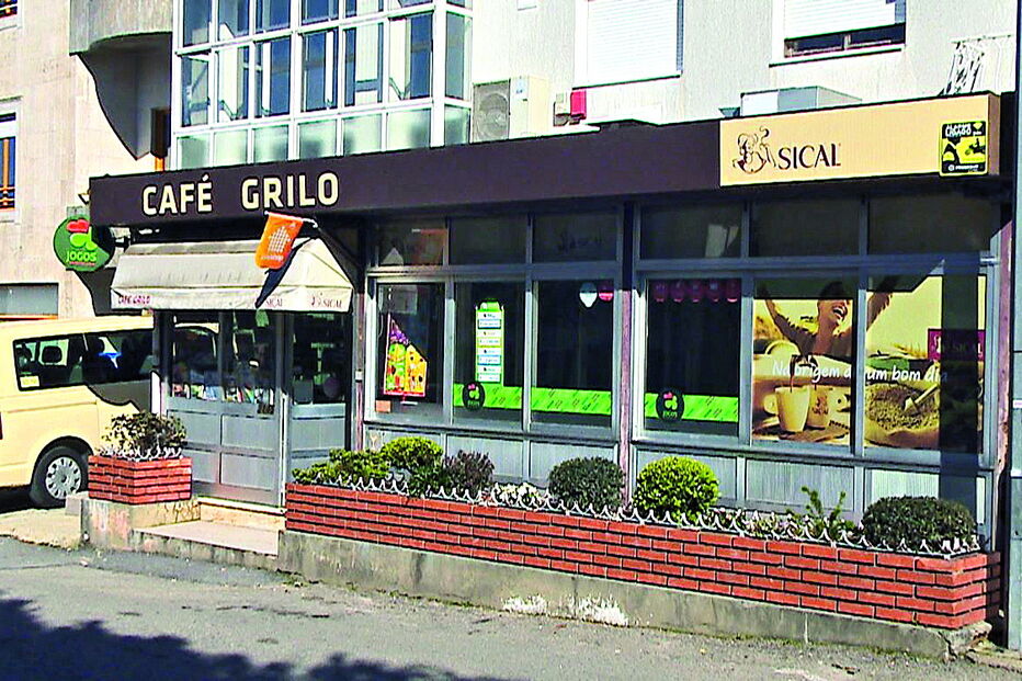 Café Grilo foi outro dos alvos do gang violento  