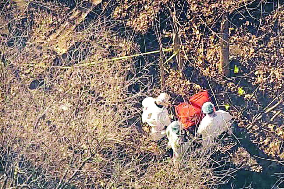 Mala onde foi encontrado o cadáver da vítima pela polícia 