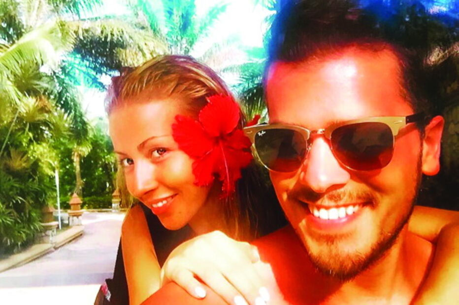 Mickael Carreira e Laura Figueiredo