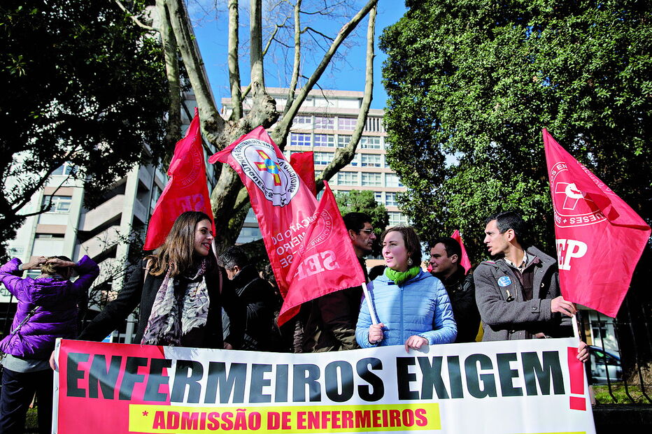 Greve dos enfermeiros