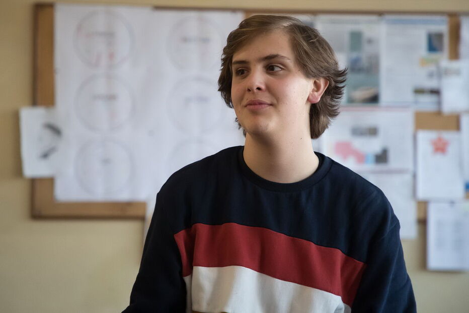 Diogo Maia, aluno do Colégio de Nossa Senhora do Rosário, no Porto