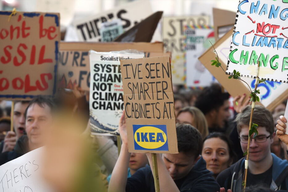 Alunos faltam às aulas para manifestação contra alterações climáticas