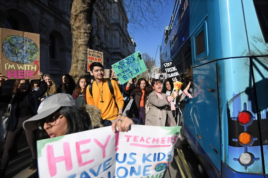 Alunos faltam às aulas para manifestação contra alterações climáticas