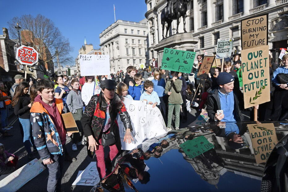Alunos faltam às aulas para manifestação contra alterações climáticas