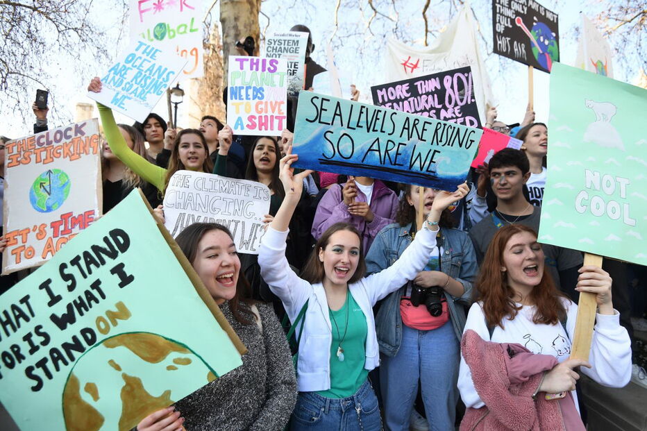 Alunos faltam às aulas para manifestação contra alterações climáticas