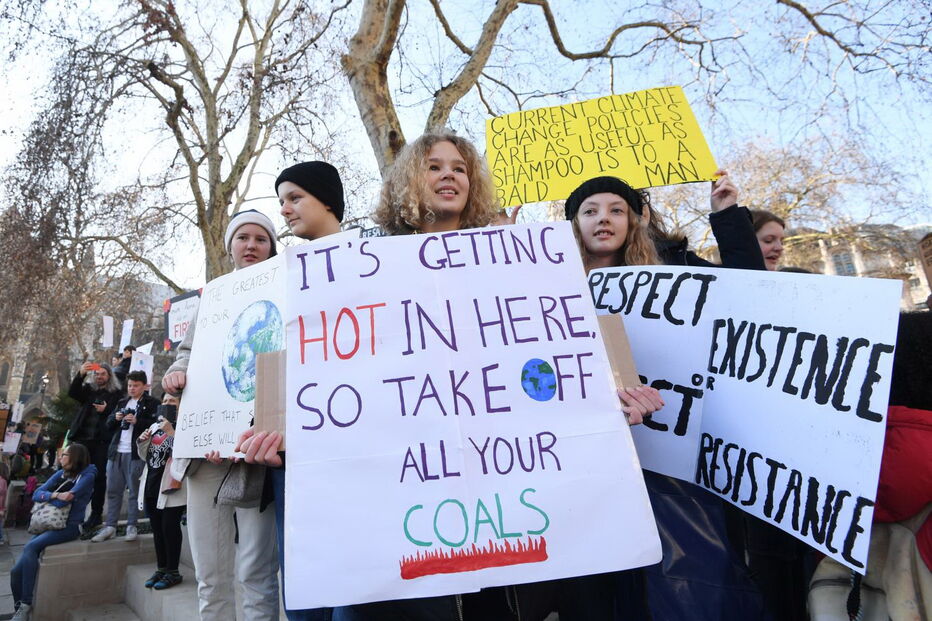 Alunos faltam às aulas para manifestação contra alterações climáticas