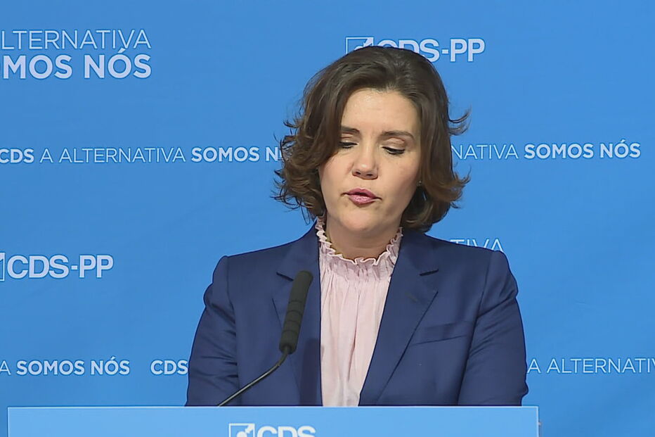 CDS-PP avança com moção de censura ao executivo de António Costa