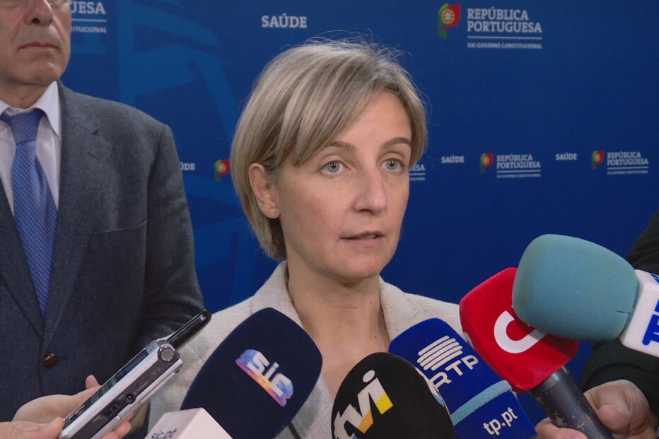A ministra da Saúde, Marta Temido
