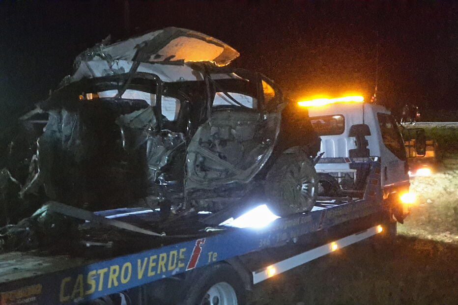 Jovem casal morre em despiste em Aljustrel