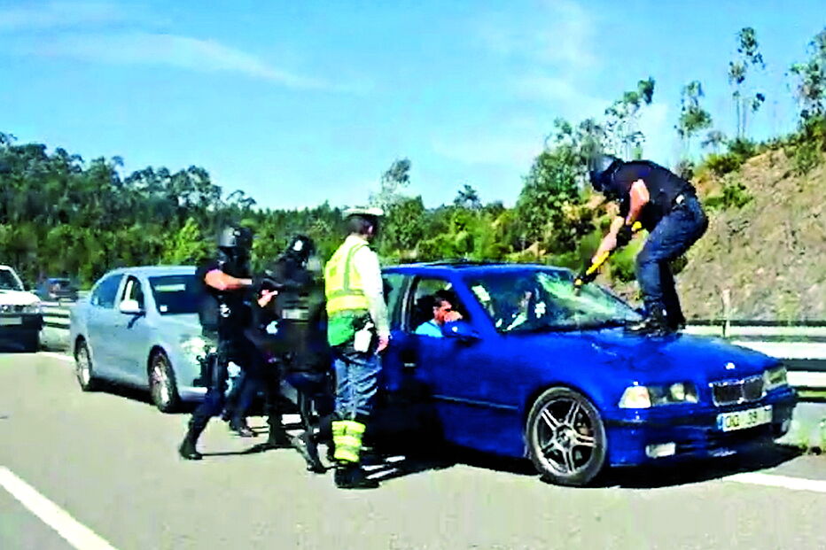 Militares da GNR que destruíram carro em risco de serem indiciados por três crimes