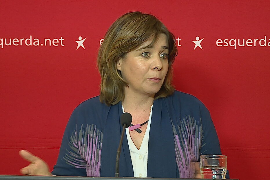 Catarina Martins reafirma o voto contra a moção de censura do CDS 