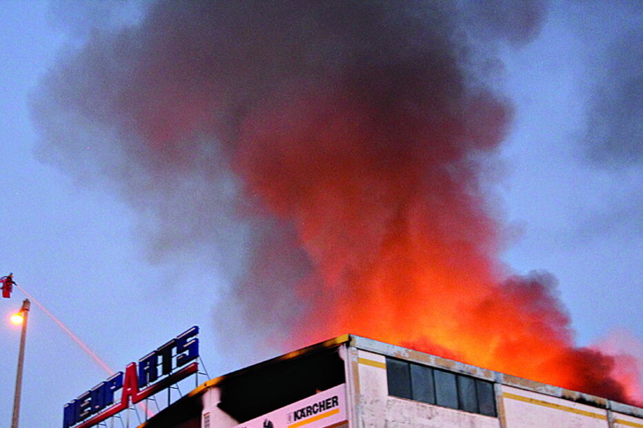 Incêndio em Albufeira