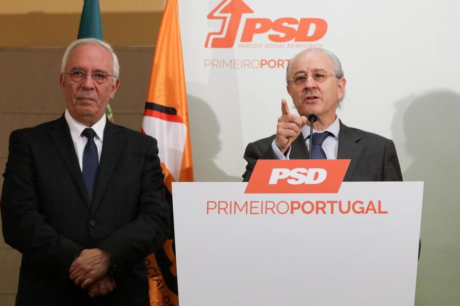 David Justino e Rui Rio