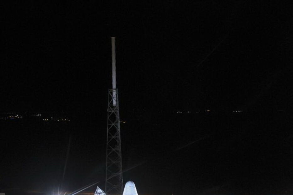 Foguetão Falcon 9 da empresa aeroespacial norte-americana SpaceX