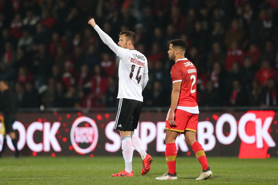 Jogo do Benfica frente ao Aves