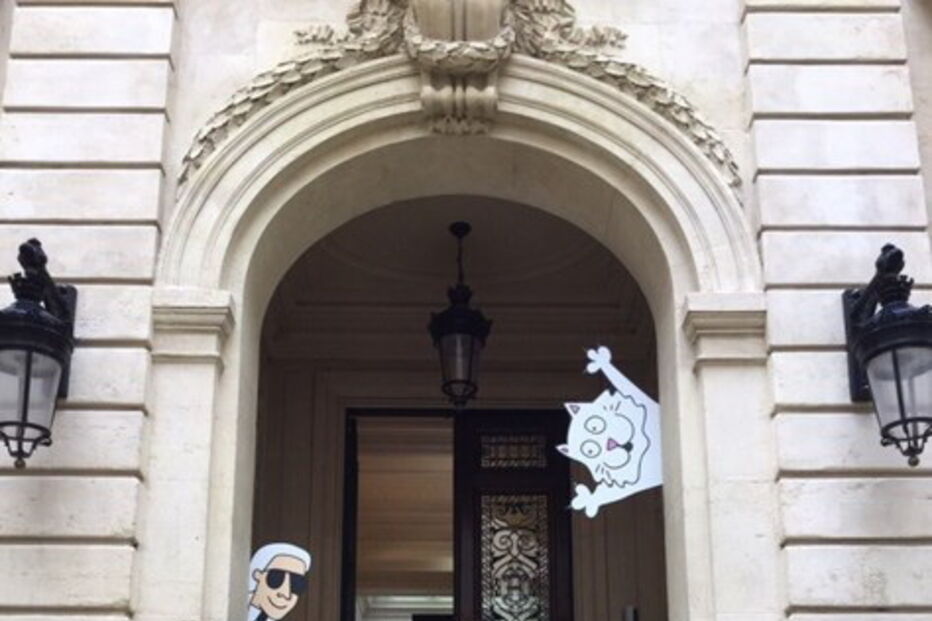 A coleção para crianças de Karl Lagerfeld, diretor criativo da Chanel