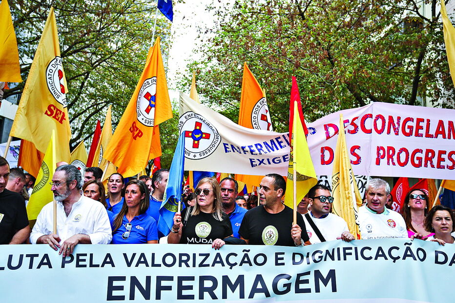 Greve dos enfermeiros