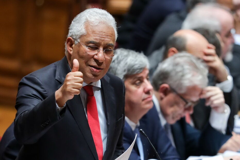 António Costa no debate da moção de censura apresentada pelo CDS