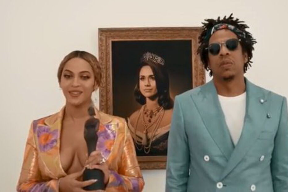 Beyoncé e Jay-Z colocam Meghan Markle no lugar de 'rainha'